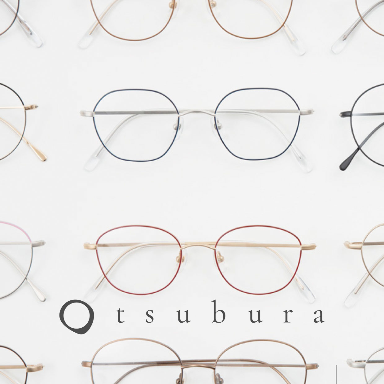 tsubura（つぶら)×老眼鏡