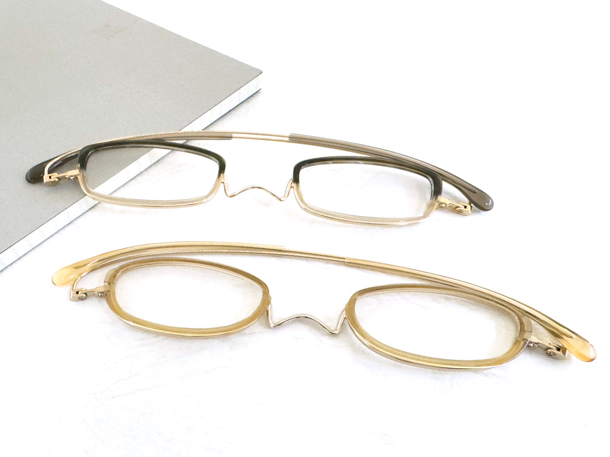 薄型 老眼鏡 ペーパーグラス 「薄型 老眼鏡 ペーパーグラス 「Nスタシリーズ|コンビモデル」」